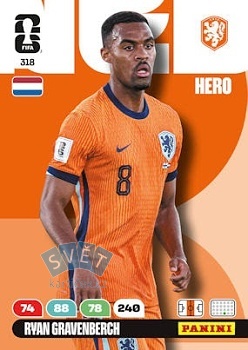 Ryan Gravenberch Netherlands Panini FIFA World Cup 2026 Adrenalyn XL #318